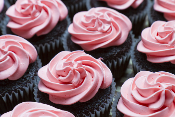 Red Wine Cupcakes with red wine buttercream frosting