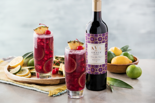 Tropical Wine Cooler Red Wine Sangria Recipe