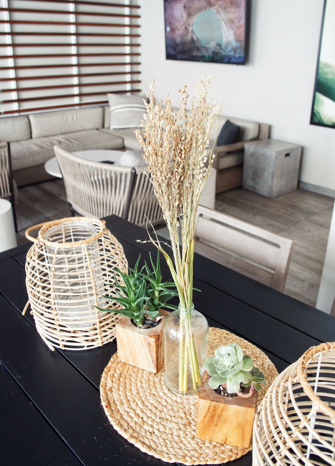 A fall tablescape